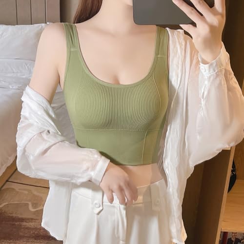 Girls’ Training Bra Big Girls Sports Bras Padded Underwear Cami Crop Bralette Crop Top Yoga Bra for Teen Girl4