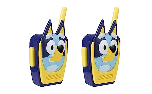 Image of Bluey Toy Walkie Talkies for Kids, Static Free Indoor and Outdoor Toys
