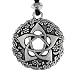 Pentacle of the Goddess Wiccan Jewelry Pagan Pentagram Necklace
