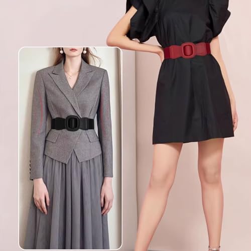Elastic Belt Wide Waist Belt Skirt Accessories Adjustable Elastic Waist Belt Women's Sexy Waist Cincher3