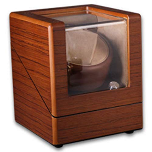 Preisvergleich Produktbild Doppelter automatischer Uhrenbeweger, geräuscharme batteriebetriebene mechanische Uhr, Tisch, Aufbewahrungsbox, Unisex