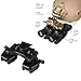 PVS-14 Binocular Bridge Helmet Mount Light Weight Dual Tube Mounting System IC AN/PVS-14LW，Night Vision Goggles Night Vision Adapter for PVS-14 Night Vision Binoculars Monocular Or Binocular (Tan)