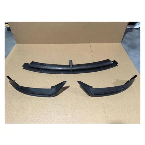 Alerón de labio delantero para Tesla Model 3 Highland 2024-2025 en acabado negro brillante 6