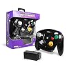 TTX Gamecube Wavedash Wireless2.4 Ghz Controller Black For Nintendo Gamecube with Wii Console Nintendo Wii