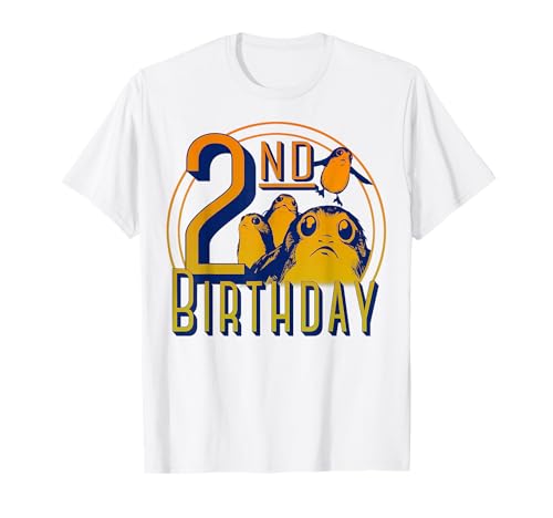 Star Wars Porgs t-shirt 2 ans pour fête d'anniversaire et séances photo