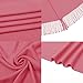 RIIQIICHY Pashmina Shawl for Women Weddings Wraps for Evening Dresses Coral Scarfs for Winter Warm Large Scarves