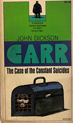 The Case of the Constant Suicides B00NM8WNES Book Cover