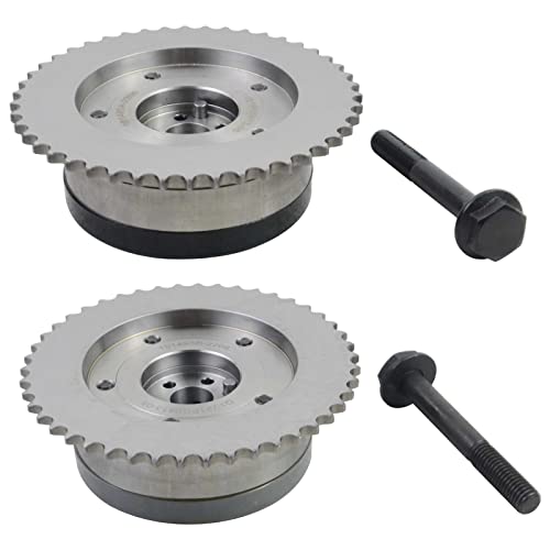 Newzq Pair Engine Variable Timing Sprocket Cam Camshaft Phaser Gear Replacement For Gm Buick Chevrolet 2.0L 2.4L 12578516 917-270 #TOP5