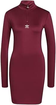 Amazon.com: adidas Mock Neck Long-Sleeve Womens Active Dresses Size XS,  Color: Victory Crimson : Clothing, Shoes & Jewelry
