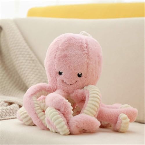Poupée créative en Peluche Pieuvre - Doudou - pour Dormir - Rose - 40 cm – vue 3
