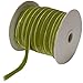 May Arts 3/8-Inch Wide Ribbon, Parrot Green Velvet