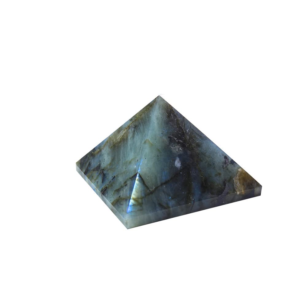 Pyramide de cristal naturel de 4x4cm, le cadeau fengshui idéal pour le salon