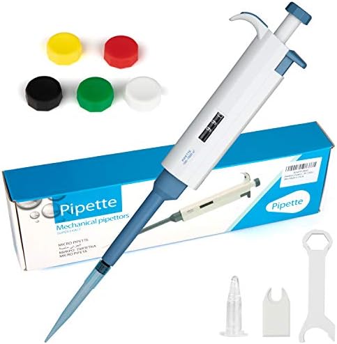 NestEcho Lab Single-Channel Pipettor,Adjustable Pipette 100-1000ul microliter Volume