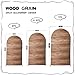 Wood Arch Cover, 6+6.6+7.2ft Spandex Fitted Arch Stand Covers Round Top Chiara Backdrop Cover for Photography Birthday Party Ceremony Banquet