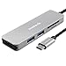 Produktbild Inateck TCH4001 USB-C Hub Aluminium USB 3.1, Silber