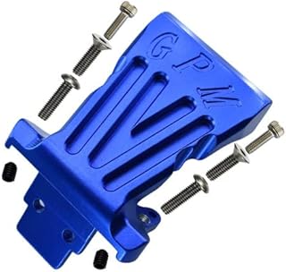 GPM For Losi 1/10 Baja Rey 4WD Desert Truck (LOS03008) Upgrade Parts Aluminum Front Bumper Mount - 1 Set Blue