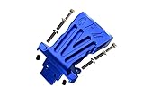 GPM For Losi 1/10 Baja Rey 4WD Desert Truck (LOS03008) Upgrade Parts Aluminum Front Bumper Mount - 1 Set Blue