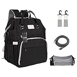 HALOVIE Mochila para Pañales Plegable Mochila de Pañales y