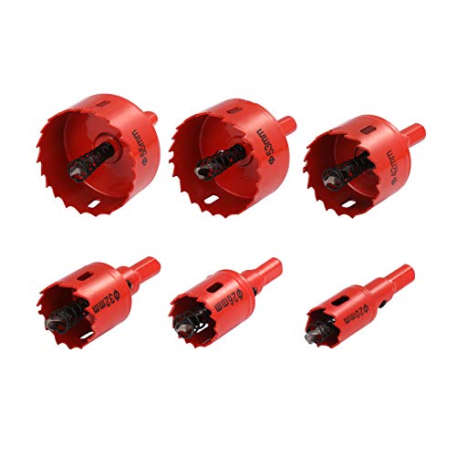 ホールソー ホルソー セット 雑誌ドゥーパ掲載モデル メーカー３年保証 ドリル 工具 (6個セット 20 26 32 42 53 55ｍｍ)