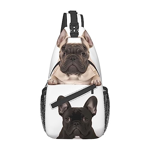 Sac de poitrine bouledogue français idéal pour la randonnée et les loisirs