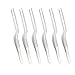 AA PRO Set of 6 New LUCAE Ear Dressing Forceps 5 1/2
