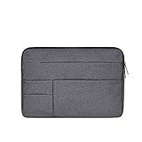 funda netbook 11 Multifunción y peso ligero: la bolsa multifunción de la bolsa para portátil te ofrece un montón de espacio para el uso diario, te mantiene organizado, ligero y ligero para un fácil transporte.