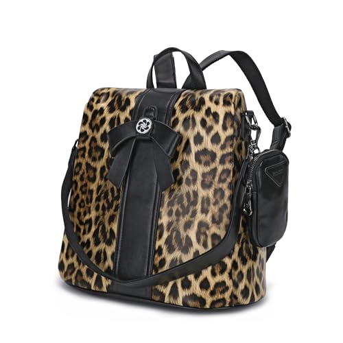 Image of ZOCAI Backpack Purse for Women Fashion Backpack Purses PU Leather Daypacks Anti-Theft Shoulder Bag Satchel Purse