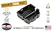 Vehicle OCD - Center Console Organizer Tray for Jeep Wrangler JL/JLU (2018-2025) Jeep Gladiator JT Truck (2020-2025) - Made in USA - Black Tray Liners - SLX151