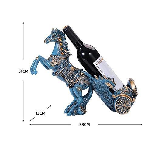 figatia Suporte para Garrafas de Vinho Ornamento Decoração Peça Central para