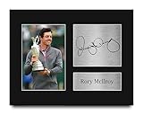 HWC Trading Rory McIlroy Gifts Signed Printed Autograph Golf Photo Display - US Letter Size