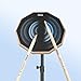 12 Inch Practice Drum Pad with Stand and Sticks, Beginner Snare Drum Pad with Drumsticks(2 pairs) and Carrying Bag, Double Sided Silent Drum Pad (Black)
