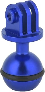 Metal 360 ° Basador de Soporte B Suportero Base de la Lámpara FotografíA Base A (Negro) P A B Suportador Suportador Cámara Montaje Solteros 360 ° Soporte Adaptador (Blue)