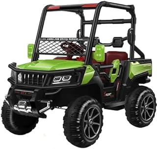 electric car for children to ride Multi-colored (green)