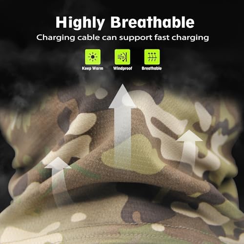 Blience Camo Balaclava Face Mask Ski Mask For Men Women,Shiesty Mask Uv Protector For Military Tactical Cycling Hunting Snowboard thumb #4