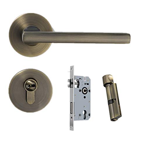 CGC8 Türgriffe Türschloss Türbeschlag Türgriff Schloss Türschloss Innentür Diebstahlschutz Türschloss Cover