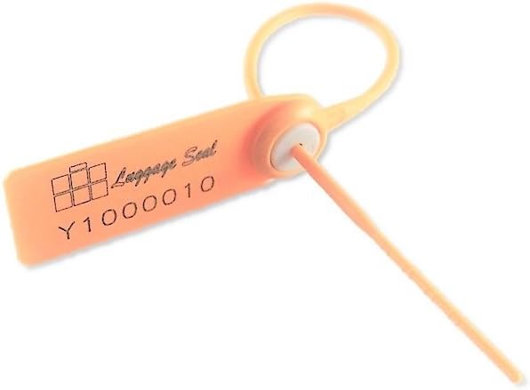 Luggage Seal - TSA Acceptable Tamper Evident & Pick Proof Lock (Pack of 30 Pieces)