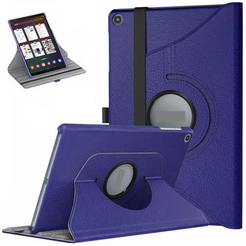 World biz Case for Samsung Galaxy Tab S6 Lite 2024/2022/2020 10.4 inch Tablet (SM-P620N/ P625N/ P610N/ P613N/ P615N/ P619N) 360 Degree Rotation Protective Cover Auto Wake/Sleep (Navy)