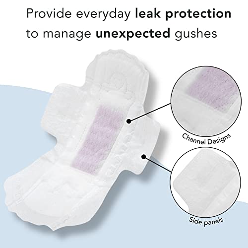 Sizi Organic Cotton Ultra Thin 25 Sports Panty liners for Periods Menstrual Feminine Pads Super Absorbency Leak Protection Daily Feminine Panty Liners, Extra Long, Unscented.... - Image 4