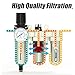 MEANLIN 2PCS 0.01 Micron Red Filter Replacement Cartridge Kit, 1.46