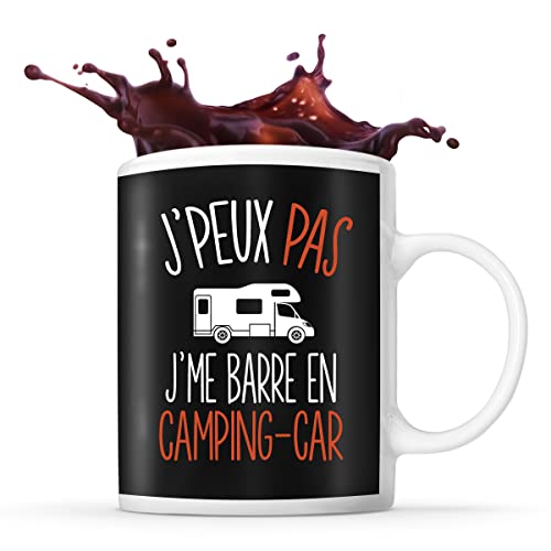 Tazza da campeggio car j'peux pas nero
