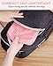 BAGSMART Electronics and Cable Organizer Travel Case for Phone, SD Card, Accessories Pink, Compact Tech Storage Bag