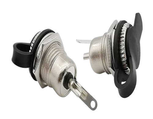 Connecteur mâle d'alimentation cc pour installation caméra extérieure 5.5x2.1mm