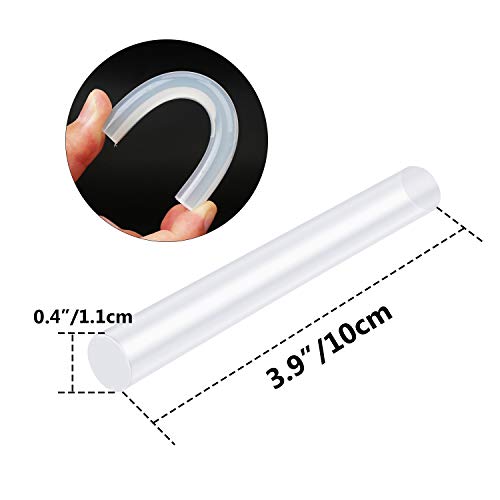 Clear Hot Glue Sticks Bulk, Enpoint 3.93 X 0.43 In Full Size Hot Glue Melt Sticks, Adhesive Hot Melt Glue Sticks Standard For Diy Art Craft Woodworking Car Repair Dent Remover Tool Set, 36 Pack #TOP1