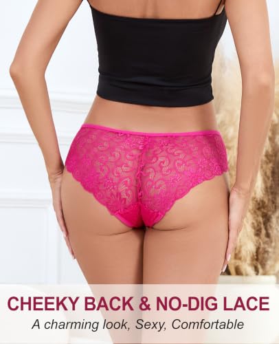 Image of Sunm Boutique Sexy Underwear for Women, Cheeky Lace Women's Panties