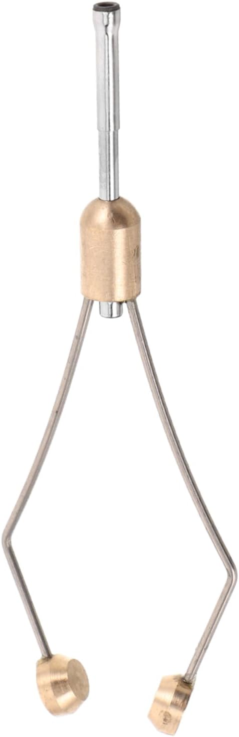 SUPVOX Fly Tying Bobbin Holder Stainless Steel Fishing Tool for Quick Fly Tying Compact Design for Travel Durable Tip Versatile Lure Making