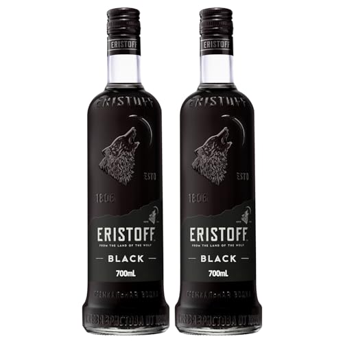 ERISTOFF Black Wild Berry Premium Vodka Spirit Drink, Vodka con