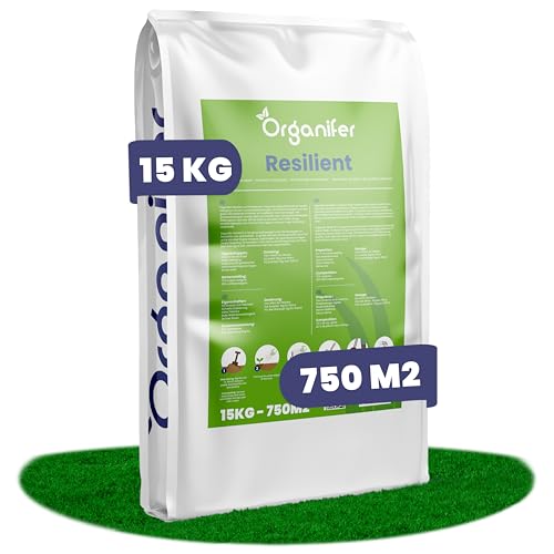 Graines De Gazon Pour La Restauration, Germination Rapide (15 Kg - 750 M2) - Pelouse - Gazon - Restauration Et Réensemencement - Certifié Nak - Organifer