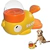 Duck Shape Dog Slow Feeder Toy, Pet Food Dispenser Cats Dog Interaction Treats Feeder,Fun Treat Dispenser for Small Pets