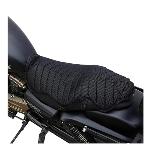 Coussin de siège moto à air comprimé double et respirant - 4