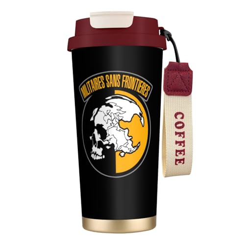 魔法瓶 メタルギア ストローカップ 保温/保冷ボトル 水筒 ウォーターボトル タンブラー ワンタッチオープン スポーツボトル マグボトル まほうびん 軽量 漏れ防止 500ml 大容量 真空断熱ポット 316ステンレス鋼 二重構造 直飲み